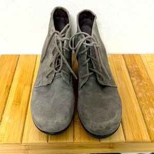 Dansko Women’s Renee Suede Wedge Bootie